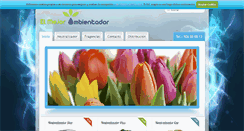 Desktop Screenshot of elmejorambientador.com